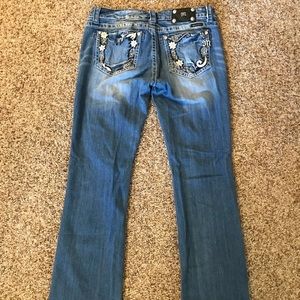 Miss Me jeans 33” waist/34” inseam  Like New!